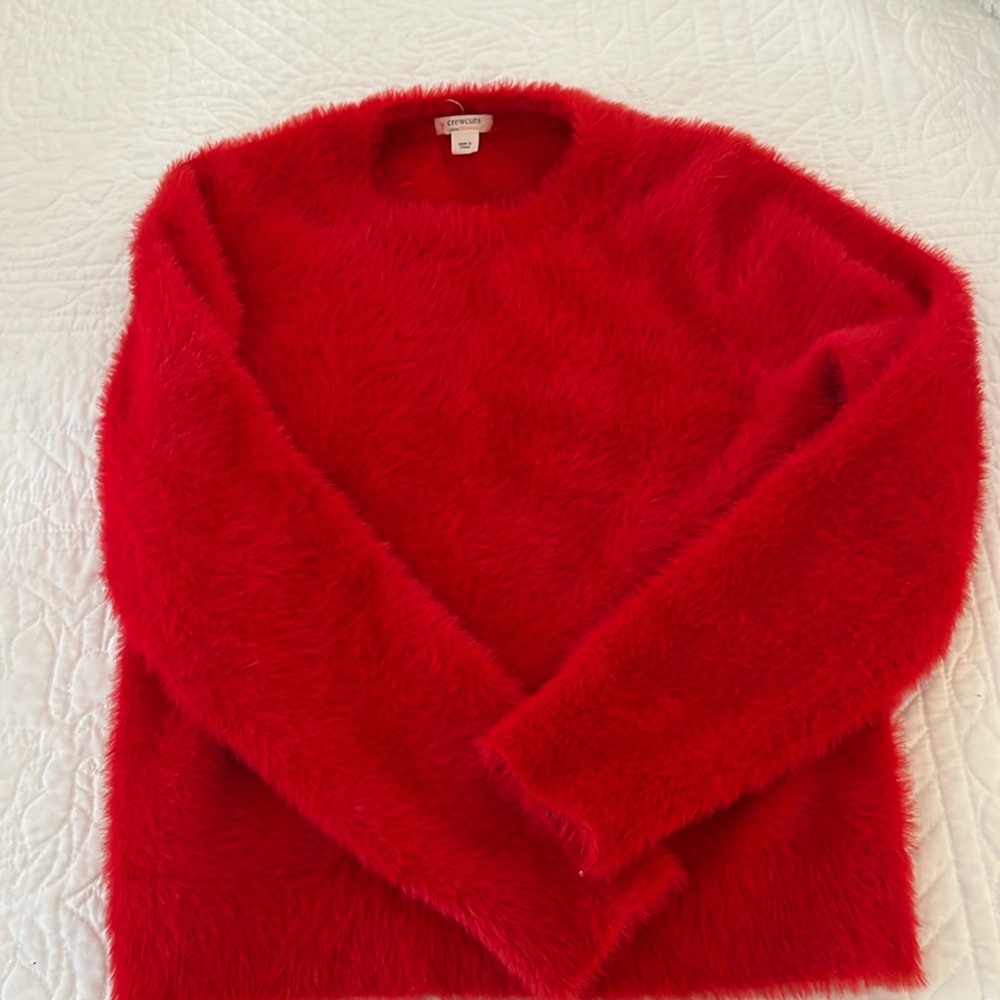 Crewcuts fuzzy sweater